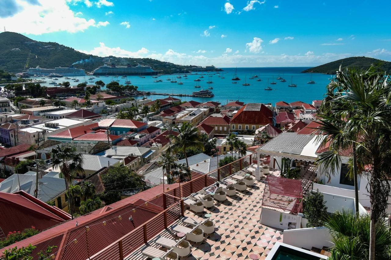 The Pink Palm Hotel - Adults Only Charlotte Amalie Buitenkant foto