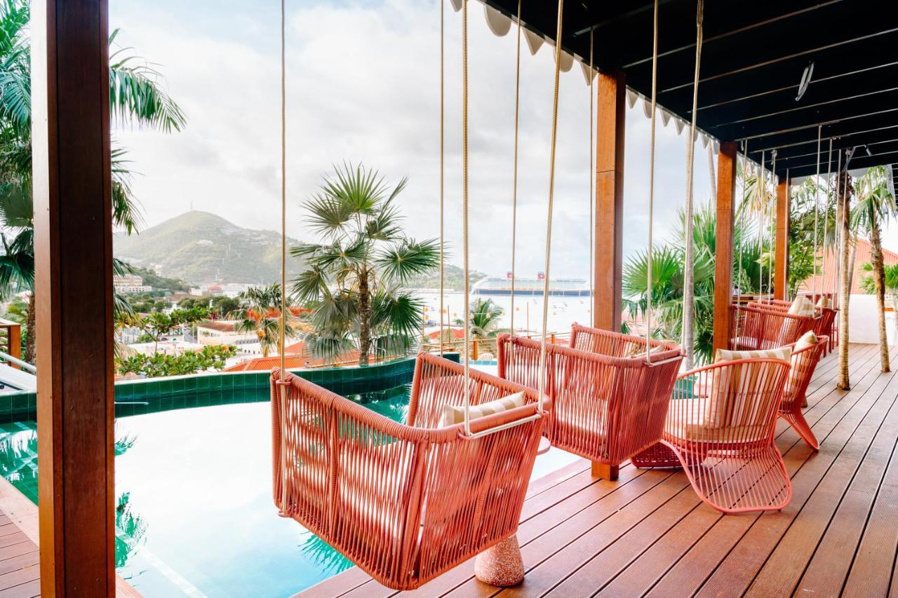 The Pink Palm Hotel - Adults Only Charlotte Amalie Buitenkant foto