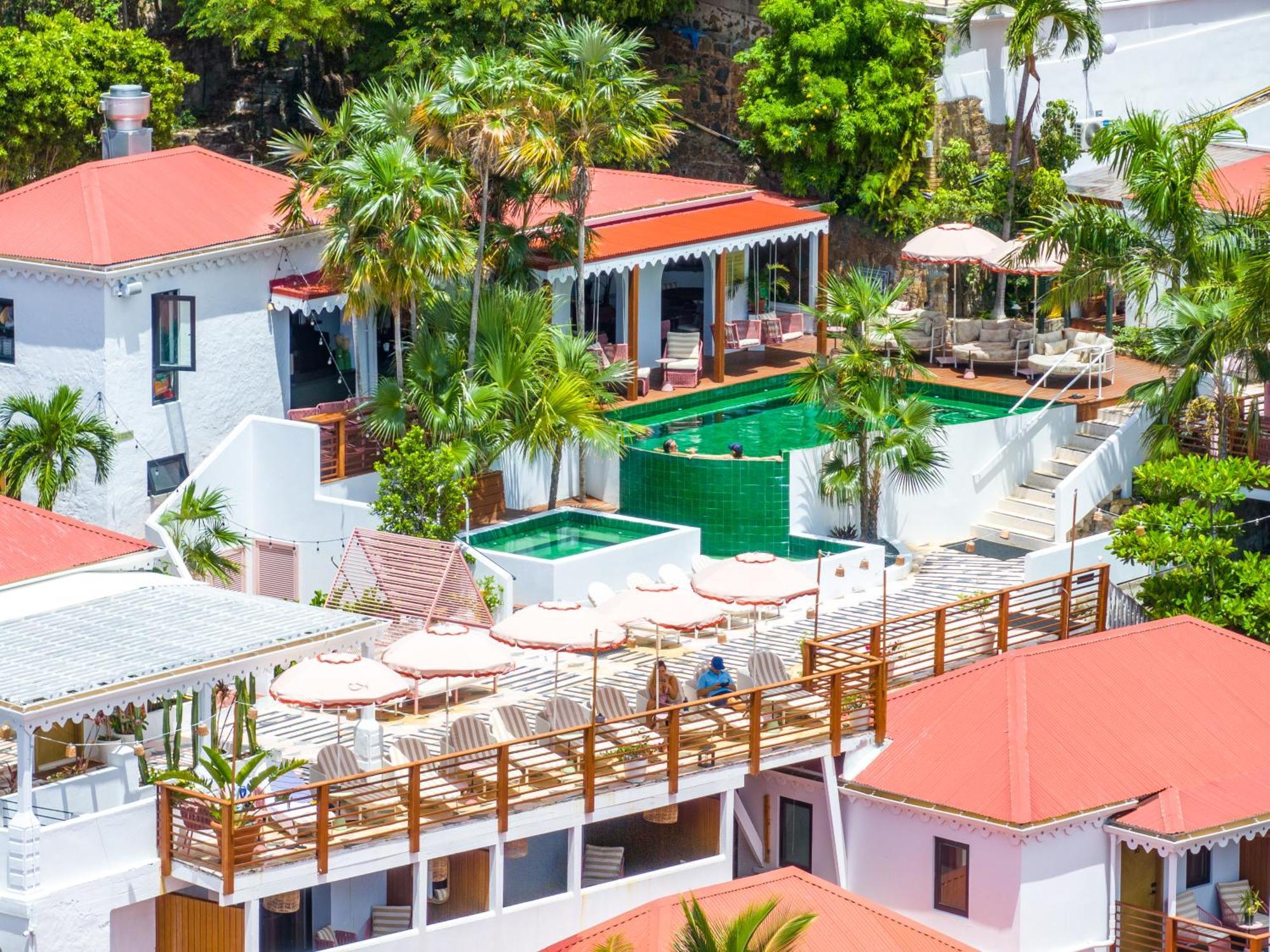 The Pink Palm Hotel - Adults Only Charlotte Amalie Buitenkant foto